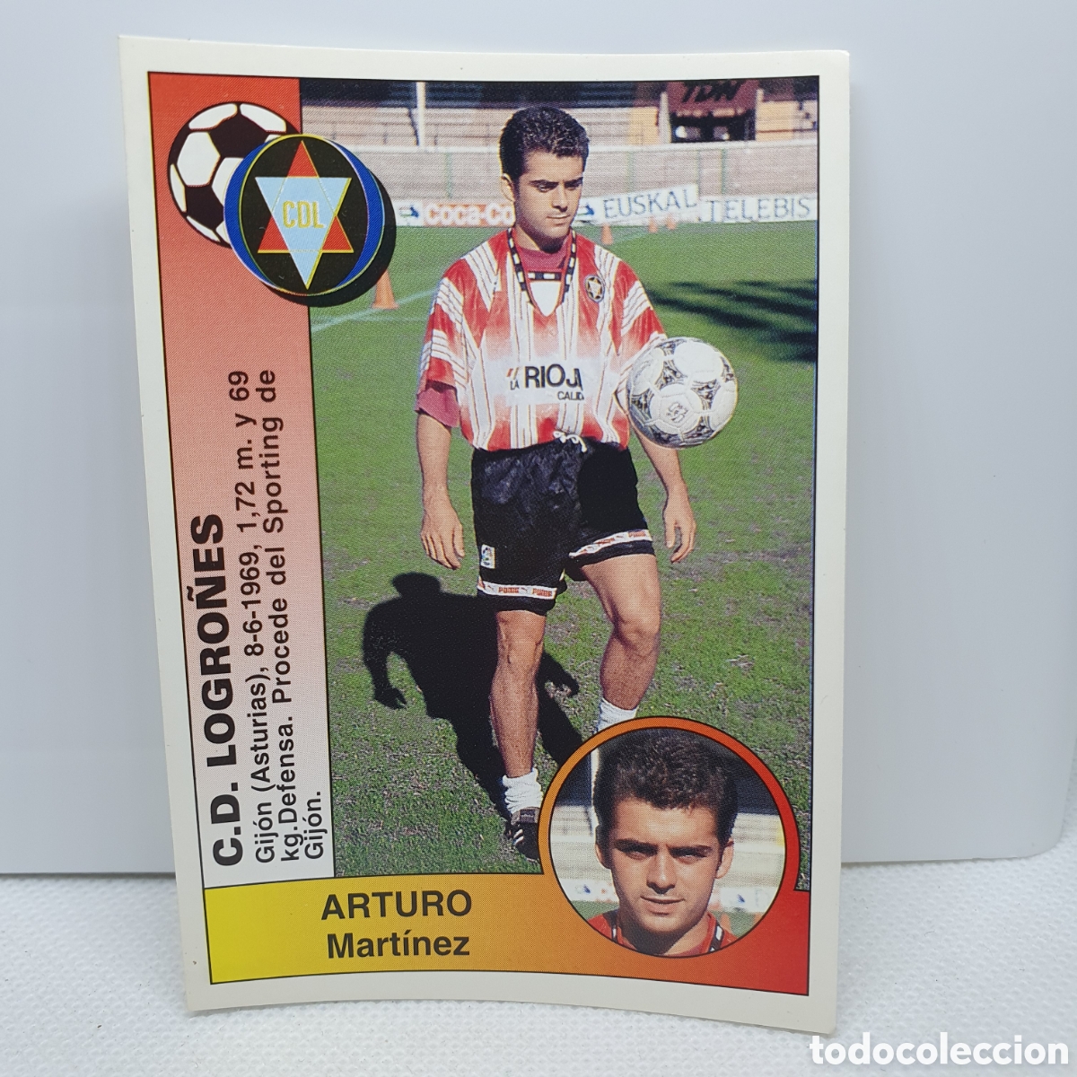 Cromos de F&uacute;tbol: ⚽️ CROMO DE FUTBOL ARTURO LOGRO&Ntilde;ES LIGA 94-95 BAR&Ccedil;A PANINI ALBUM - ESTAMPAS ADHESIVAS - CARTAS -CARD