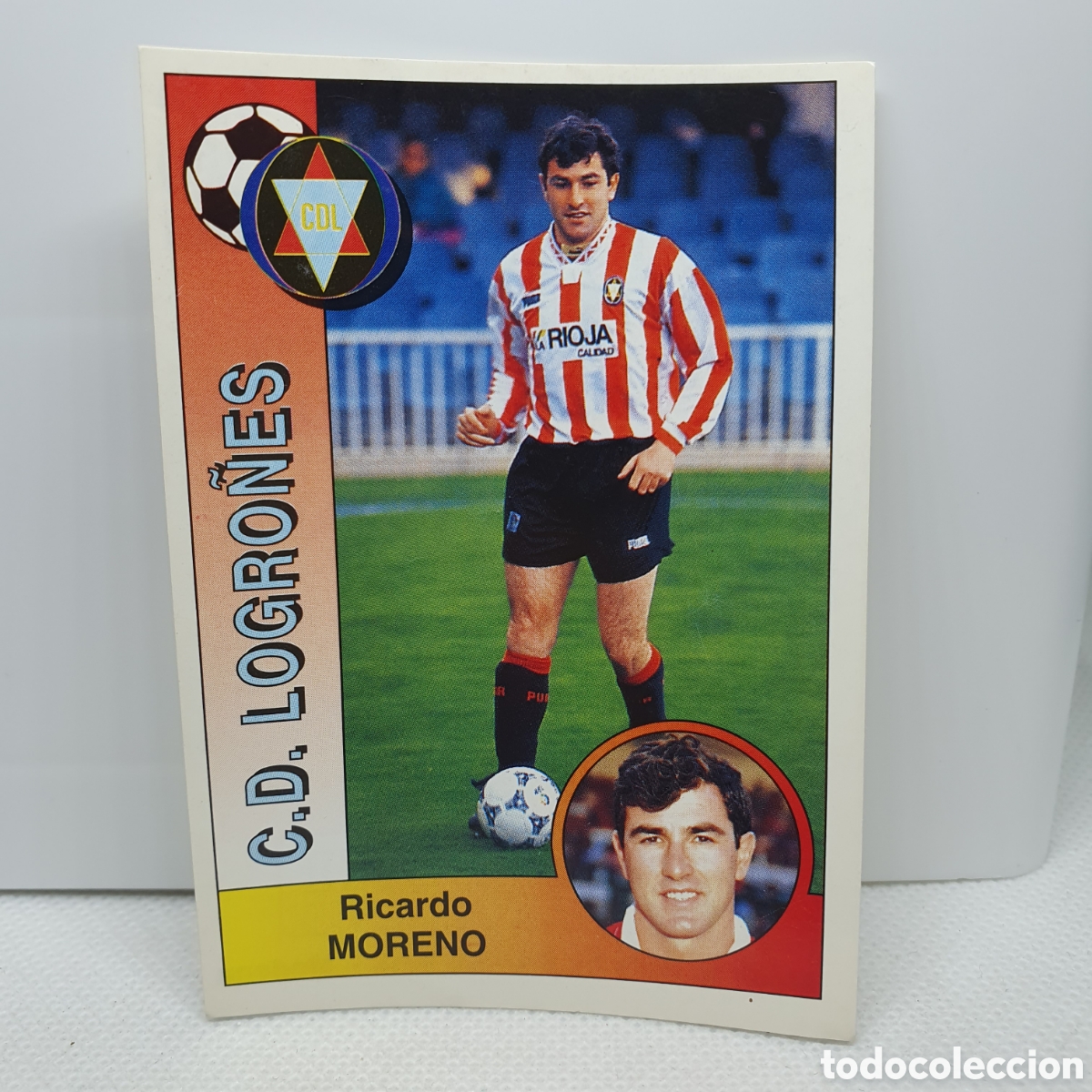 Cromos de F&uacute;tbol: ⚽️ CROMO DE FUTBOL MORENO LOGRO&Ntilde;ES LIGA 94-95 BAR&Ccedil;A PANINI ALBUM - ESTAMPAS ADHESIVAS - CARTAS -CARD