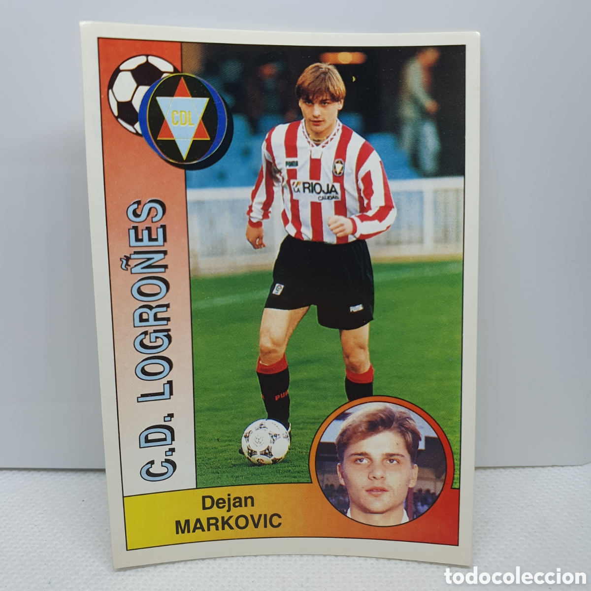 Cromos de F&uacute;tbol: ⚽️ CROMO DE FUTBOL MARKOVIC LOGRO&Ntilde;ES LIGA 94-95 BAR&Ccedil;A PANINI ALBUM - ESTAMPAS ADHESIVAS - CARTAS