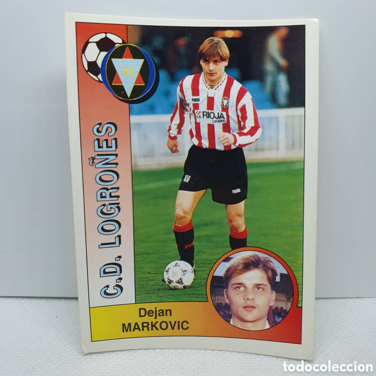 Cromos de F&uacute;tbol: ⚽️ CROMO DE FUTBOL MARKOVIC LOGRO&Ntilde;ES LIGA 94-95 BAR&Ccedil;A PANINI ALBUM - ESTAMPAS ADHESIVAS - CARTAS