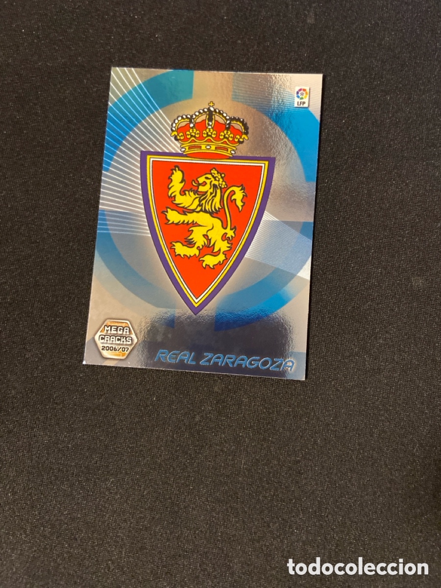 Cromos de F&uacute;tbol: ESCUDO 343 (ZARAGOZA) MEGA