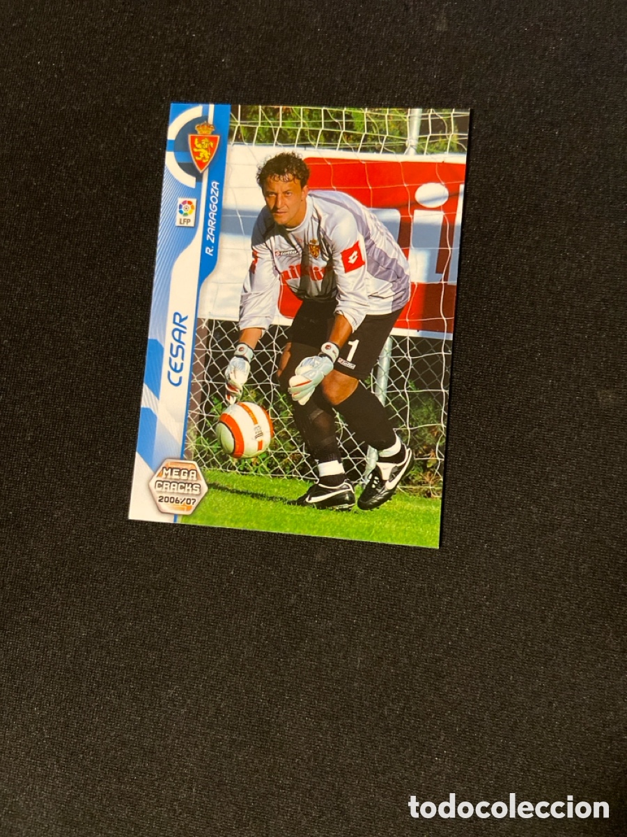 Cromos de F&uacute;tbol: CESAR 344 (ZARAGOZA) MEGA