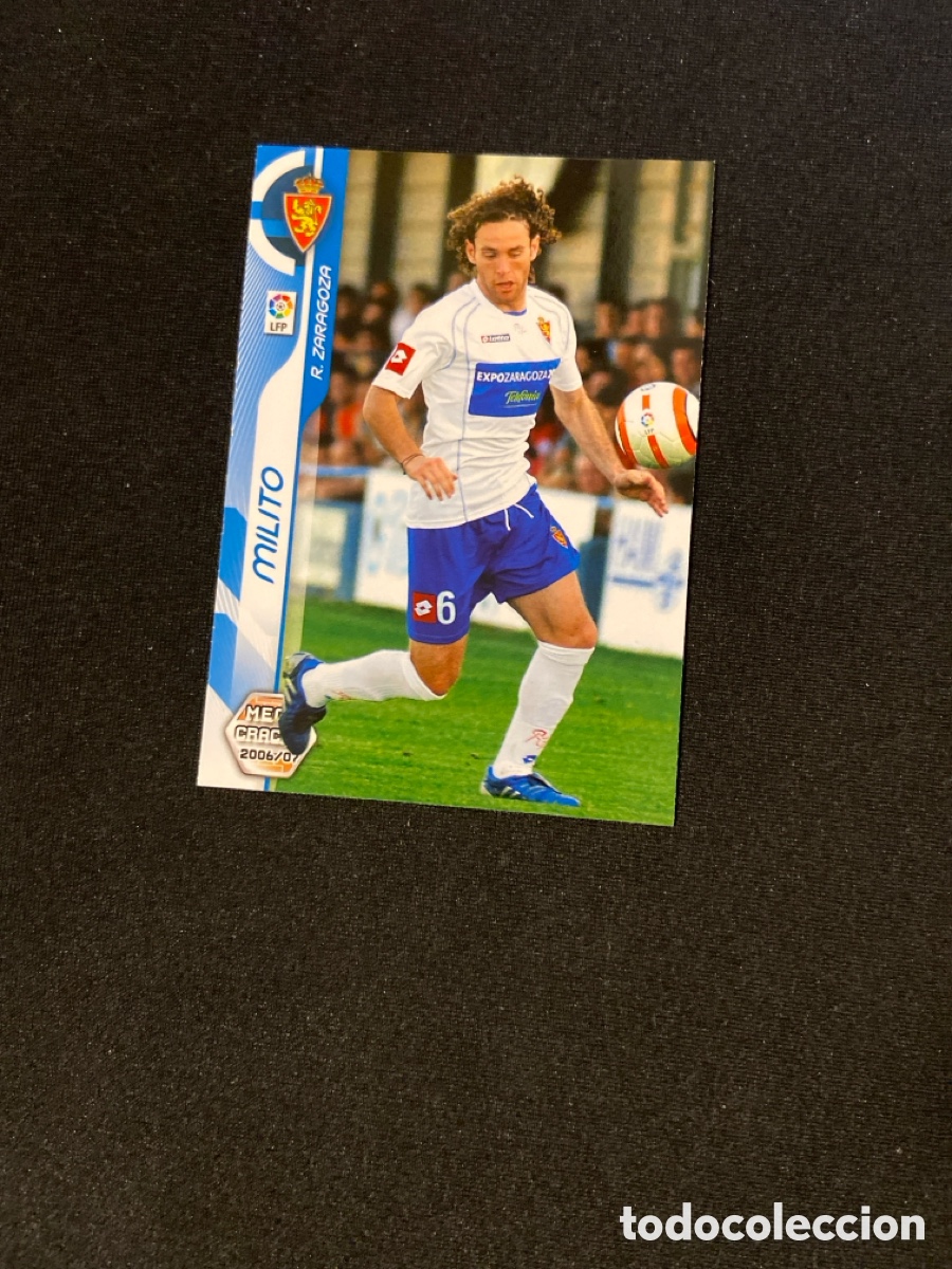 Cromos de F&uacute;tbol: MILITO 347 (ZARAGOZA) MEGA