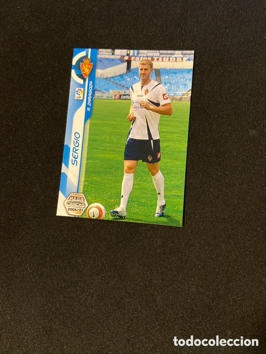 Cromos de F&uacute;tbol: SERGIO 349 (ZARAGOZA)