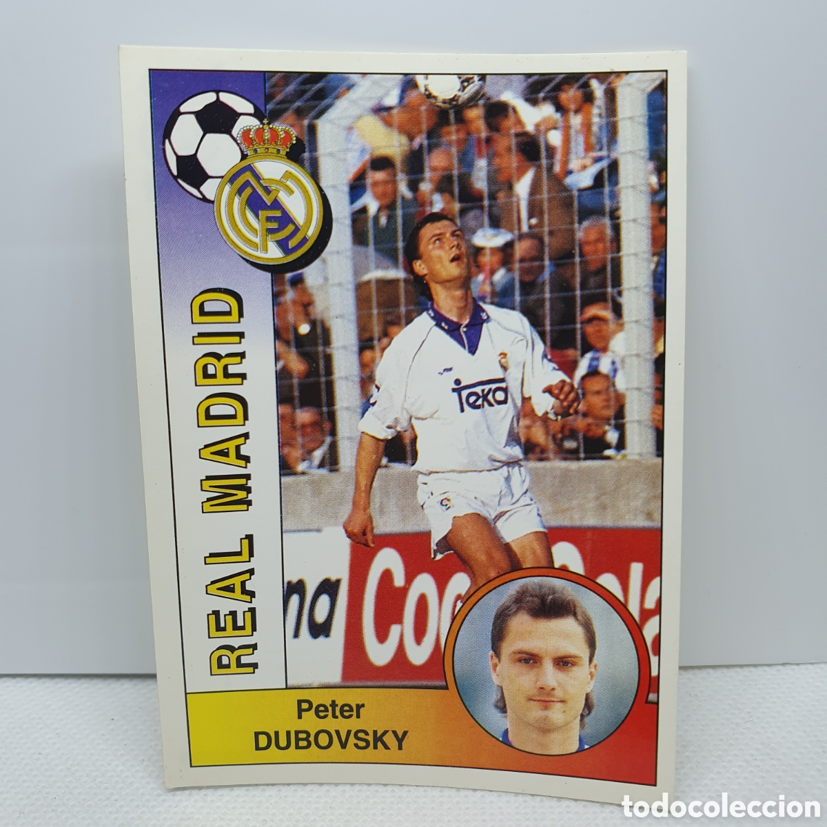 Cromos de F&uacute;tbol: ⚽️ CROMO DE FUTBOL DUBOVSKY REAL MADRID LIGA 94-95 BAR&Ccedil;A PANINI ALBUM - ESTAMPAS ADHESIVAS - CARTAS