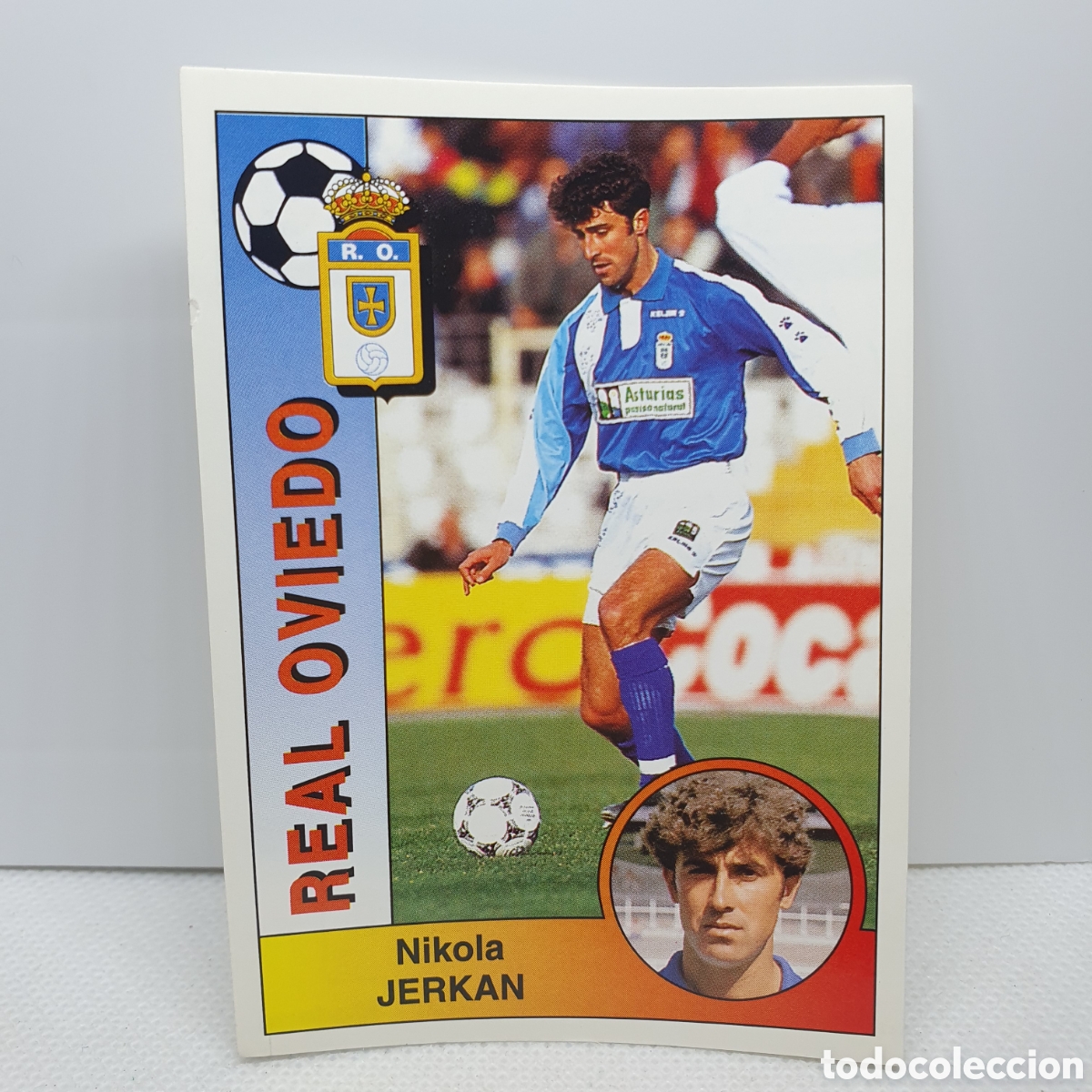 Cromos de F&uacute;tbol: ⚽️ CROMO DE FUTBOL JERKAN OVIEDO LIGA 94-95 BAR&Ccedil;A PANINI ALBUM - ESTAMPAS ADHESIVAS - CARTAS - CARD