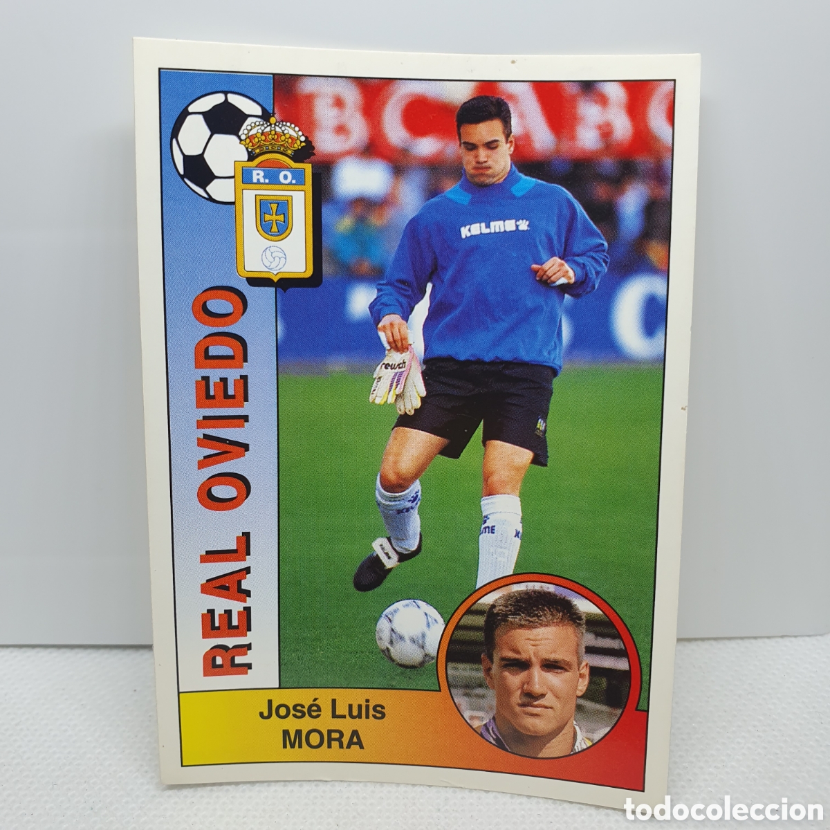 Figurine di Calcio: ⚽️ CROMO DE FUTBOL MORA OVIEDO LIGA 94-95 BAR&Ccedil;A PANINI ALBUM - ESTAMPAS ADHESIVAS - CARTAS - TARJETA
