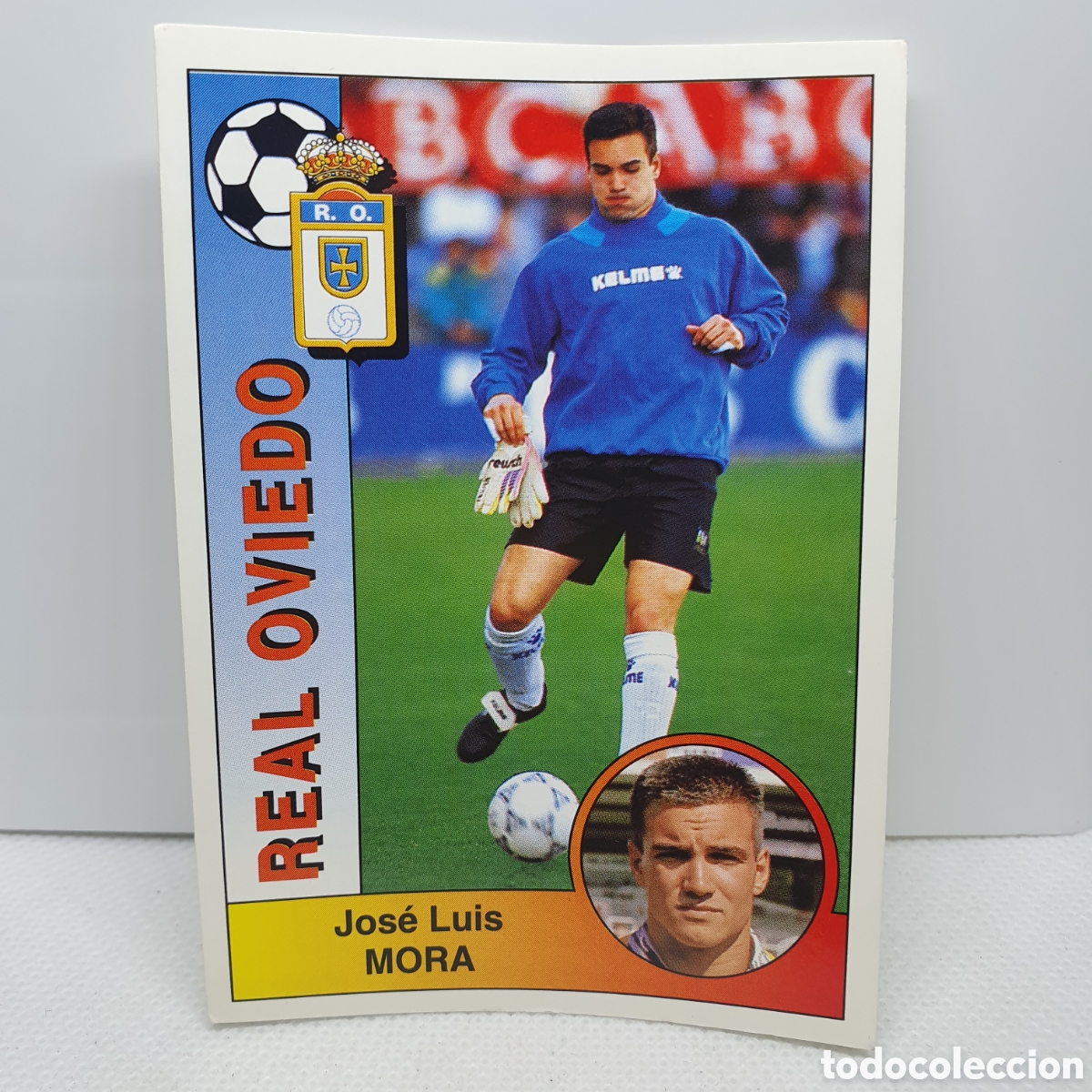 Figurine di Calcio: ⚽️ CROMO DE FUTBOL MORA OVIEDO LIGA 94-95 BAR&Ccedil;A PANINI ALBUM - ESTAMPAS ADHESIVAS - CARTAS - TARJETA