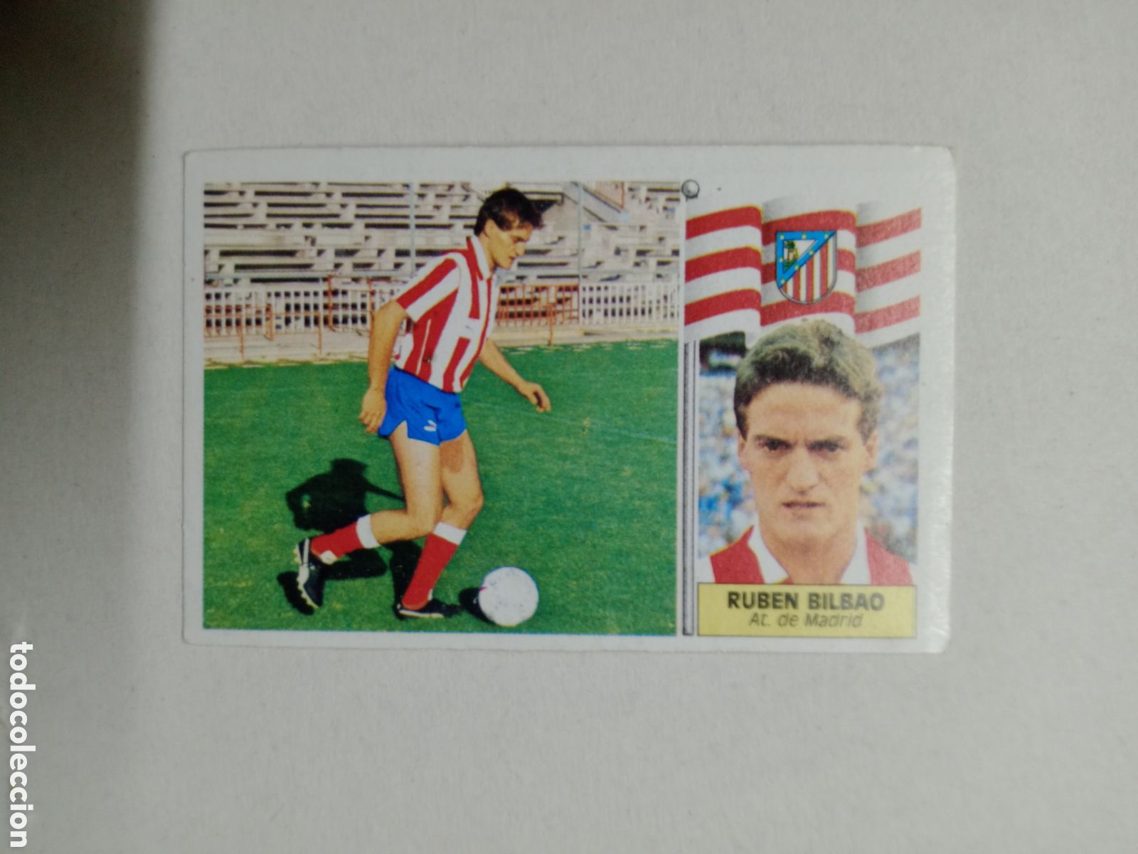 Cromos de F&uacute;tbol: 86-87 ESTE CROMO NUEVO NUNCA PEGADO EN BUEN ESTADO FICHAJE N 23 RUBEN BILBAO