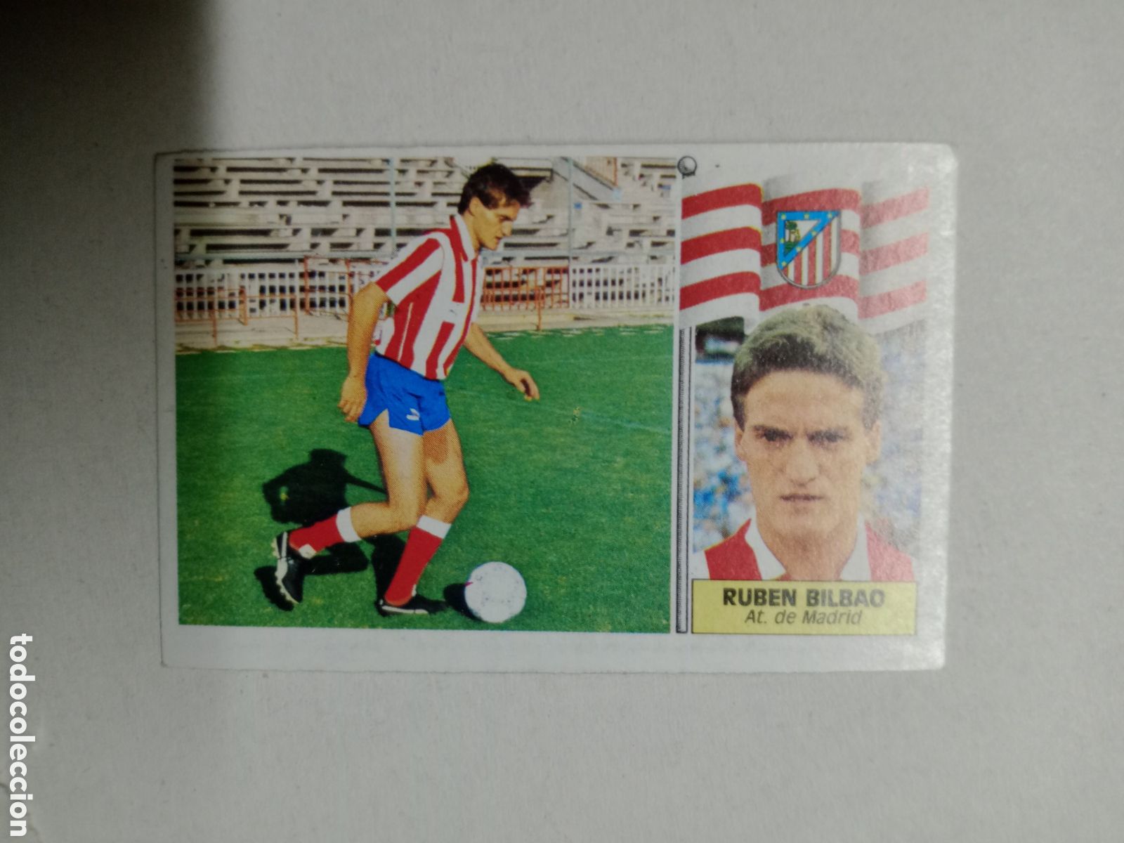 Cromos de F&uacute;tbol: 86-87 ESTE CROMO NUEVO NUNCA PEGADO EN BUEN ESTADO FICHAJE N 23 RUBEN BILBAO