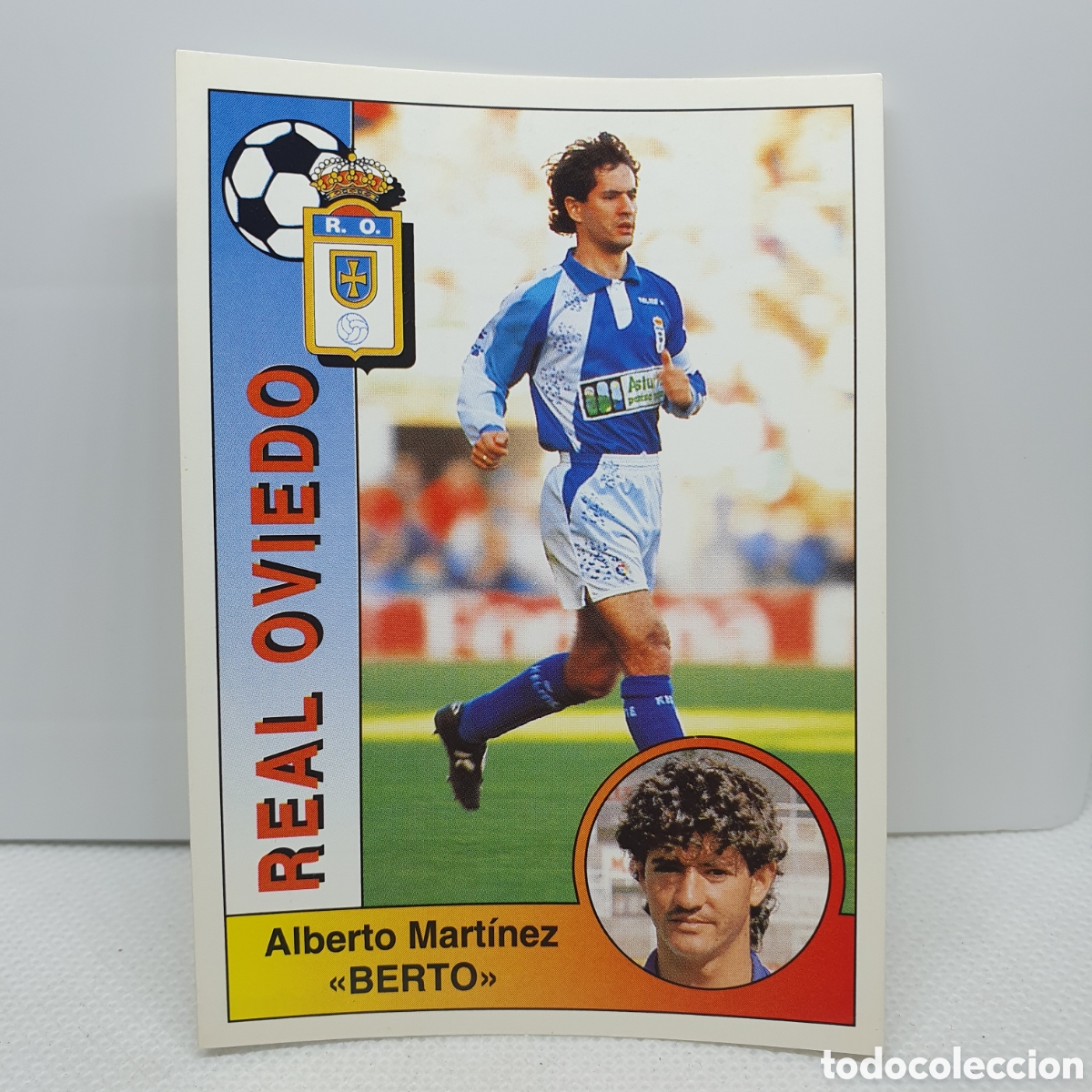 Cromos de F&uacute;tbol: ⚽️ CROMO DE FUTBOL BERTO OVIEDO LIGA 94-95 BAR&Ccedil;A PANINI ALBUM - ESTAMPAS ADHESIVAS - CARTAS -TARJETA