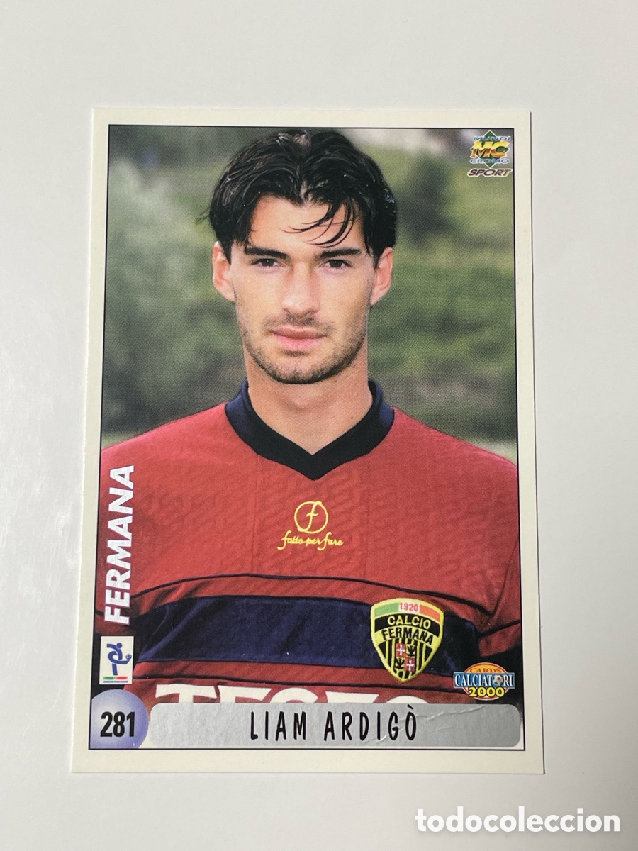 Cromos de F&uacute;tbol: Liam Ardig&ograve; / Umberto Marino Fermana Mundicromo 1999/2000 #281