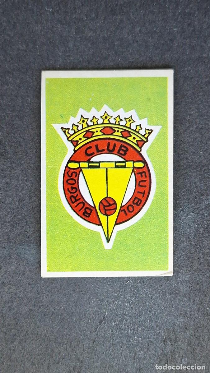 Cromos de f&uacute;tbol: L1 ESCUDO BURGOS C. F. 33 RUIZ ROMERO FUTBOL 1976 1977 76 77 SIN PEGAR NUNCA PEGADO