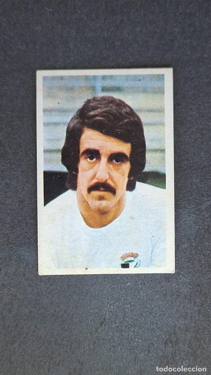 Cromos de f&uacute;tbol: L1 PALMER BURGOS C. F. 37 RUIZ ROMERO FUTBOL 1976 1977 76 77 SIN PEGAR NUNCA PEGADO