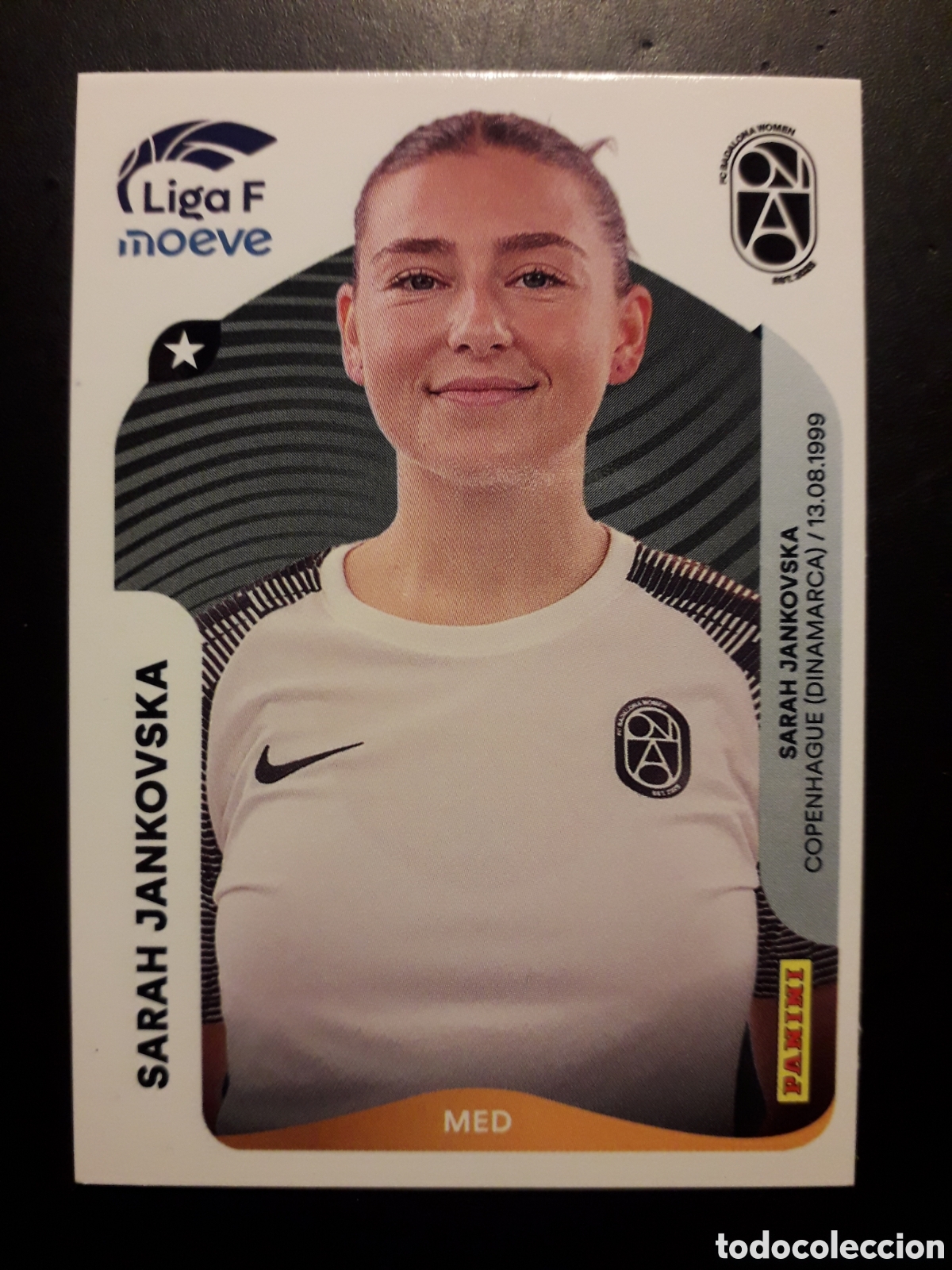 Cromos de F&uacute;tbol: SARAH JANKOVSKA BADALONA WOMEN N&deg; 73 A LIGA F FEMENINA 2025 2026 25 26 PANINI PEDIDO M&Iacute;NIMO 3&euro;