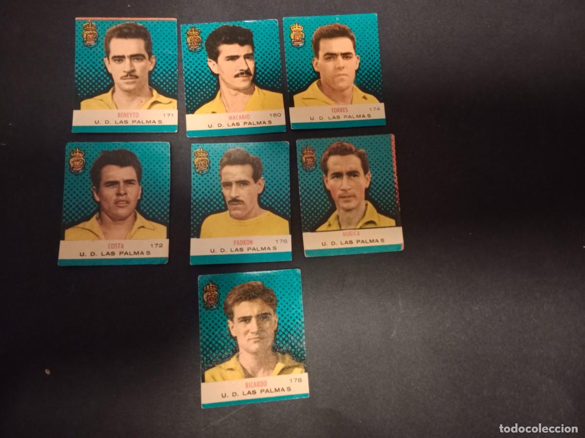 Figurine di Calcio: CROMOS EDITORIAL BRUGUERA CAMPEONES 1958 FUTBOL 1957 57 58 - PIDE TUS FALTAS - UD LAS PALMAS
