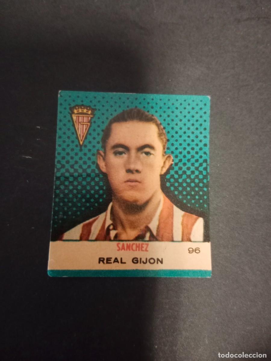 Cromos de f&uacute;tbol: CROMO EDITORIAL BRUGUERA CAMPEONES 1958 FUTBOL 1957 57 58 - REAL SPORTING DE GIJON - 96 SANCHEZ