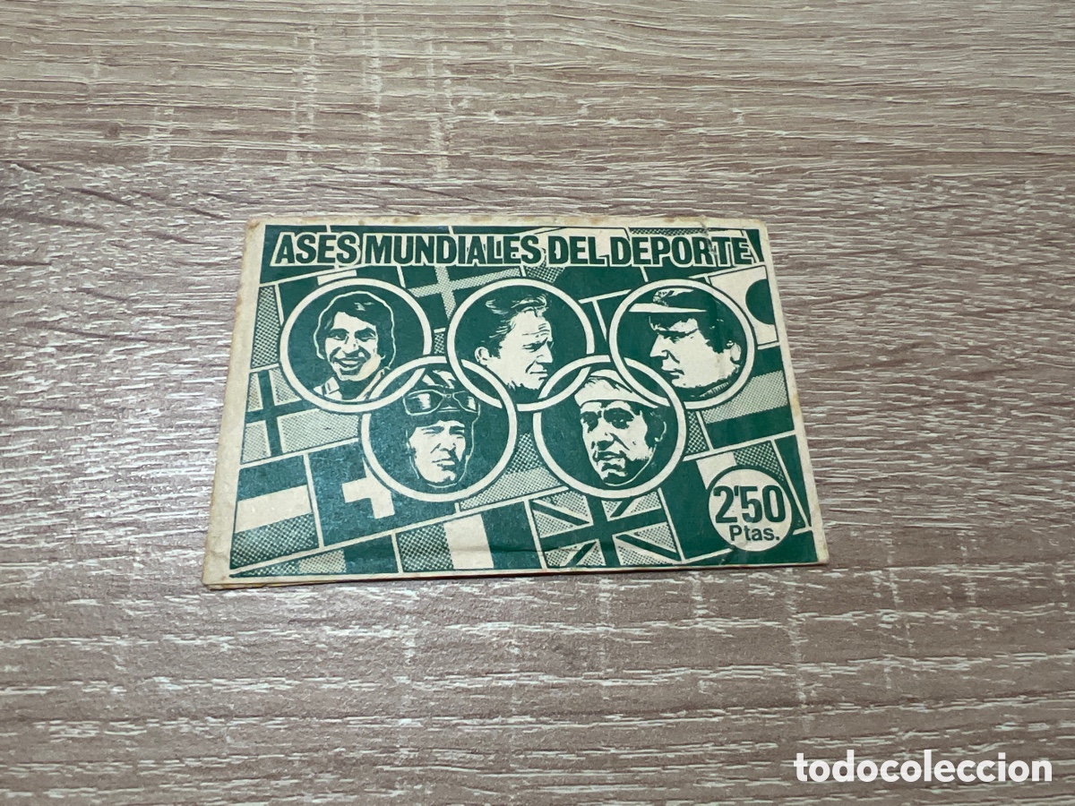 Cromos de f&uacute;tbol: 1979 QUELCOM SOBRE VACIO LOS ASES MUNDIALES DEL DEPORTE