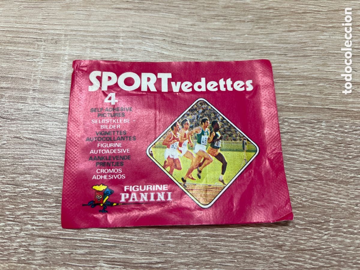 Cartes &agrave; collectionner de Football: 1974 PANINI SPORT VEDETTES SOBRE VACIO
