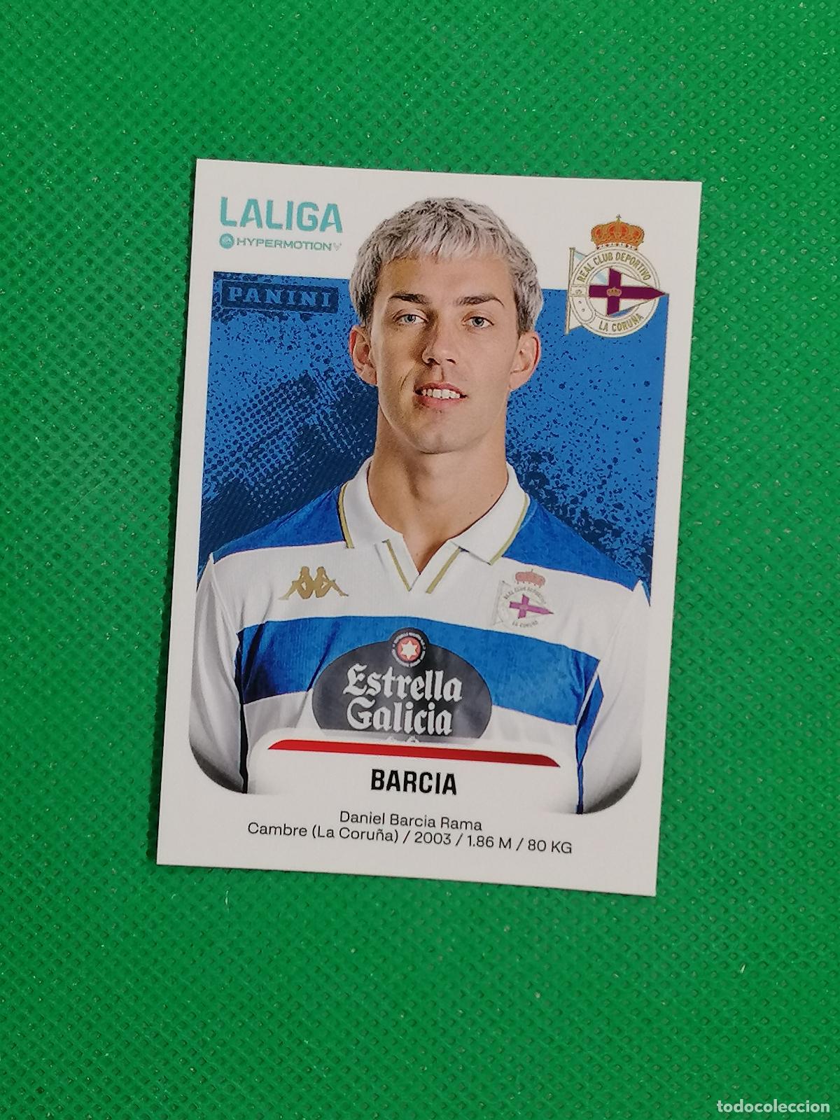 Cromos de f&uacute;tbol: 180 BARCIA DEPORTIVO CORU&Ntilde;A ⚽ PANINI LIGA HYPERMOTION 25 26 2025 2026 ⚽