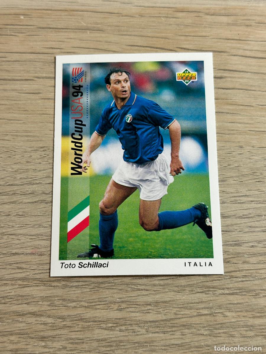 Figurine di Calcio: SCHILLACI n&ordm; 174 ITALIA WORLD CUP USA 94 UPPER DECK TRADING CARD