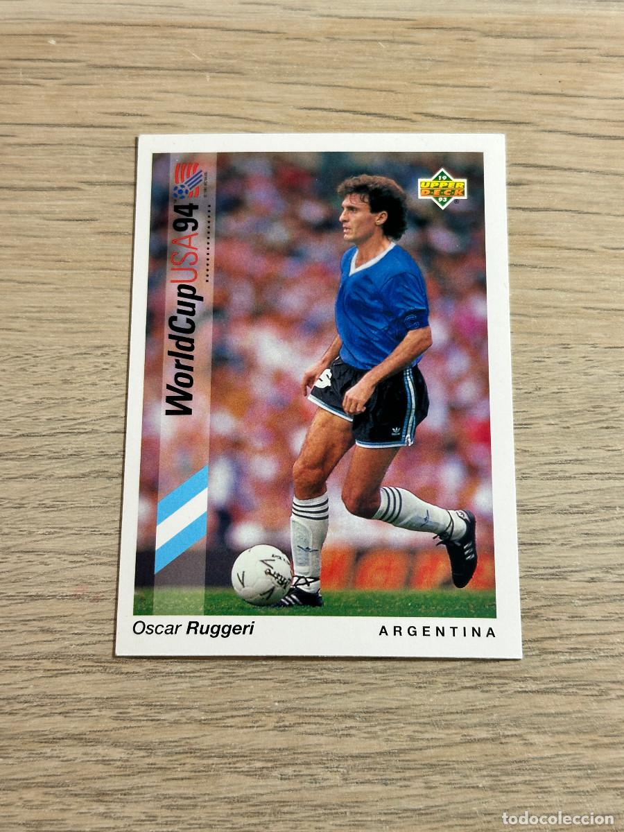 Cromos de F&uacute;tbol: RUGGERI n&ordm; 1 ARGENTINA WORLD CUP USA 94 UPPER DECK TRADING CARD