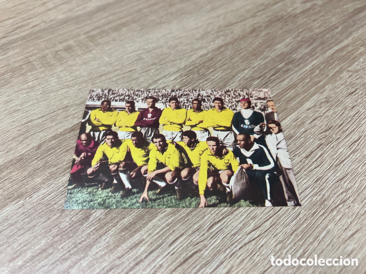 Figurine di Calcio: 1964 BRASIL CAMPEON MUNDIAL CHILE N&ordm; 226 ED DURA LEVE DESPEGADO