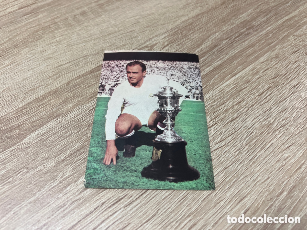 Figurine di Calcio: 1964 DI STEFANO ESTEFANO REAL MADRID N&ordm; 232 EDICIONES DURA DESPEGADO