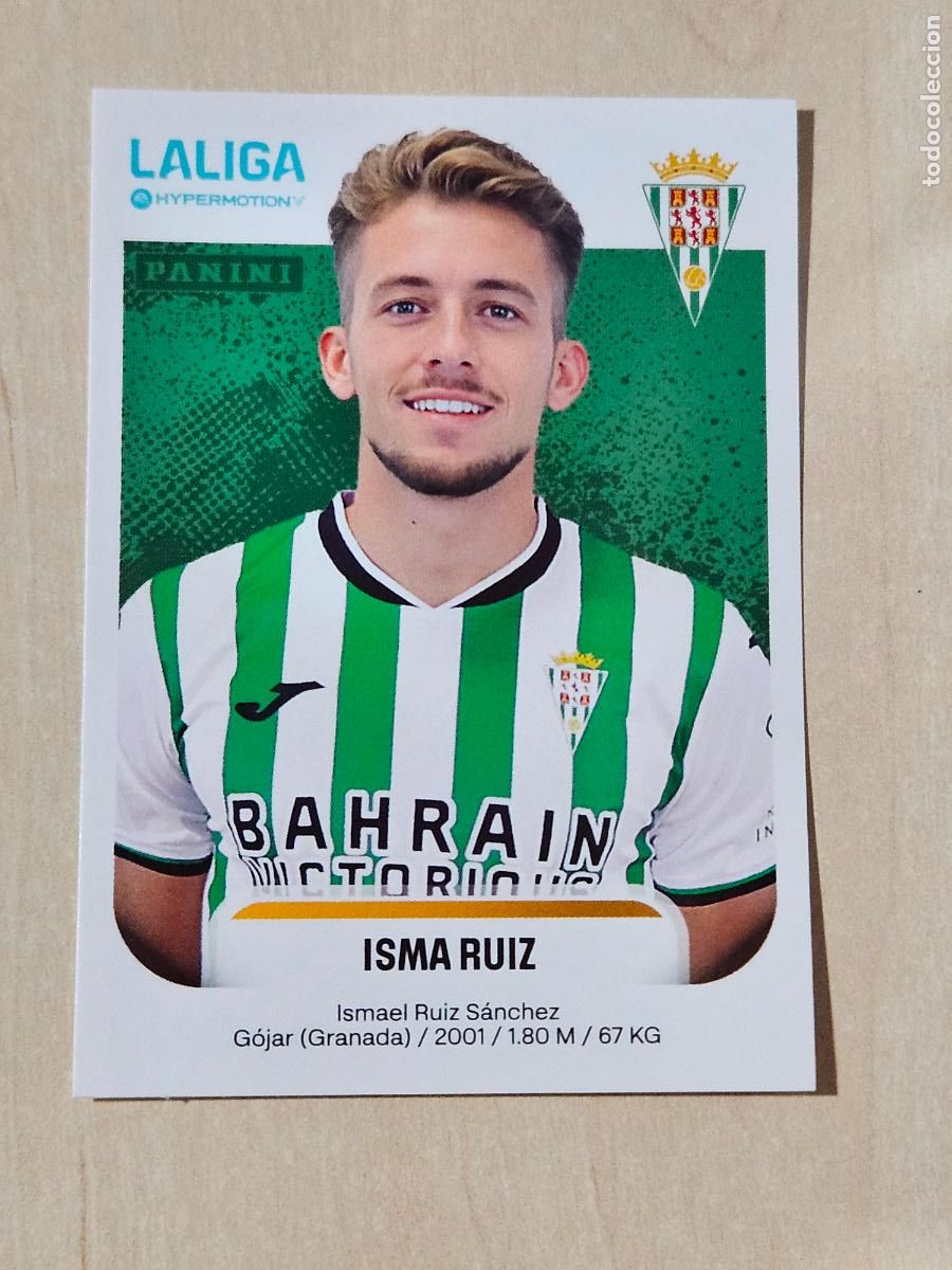 Cromos de F&uacute;tbol: N&ordm; 145 ISMA RUIZ - CORDOBA - CROMO - LIGA HYPERMOTION 2025 2026 SEGUNDA DIVISION 25 26