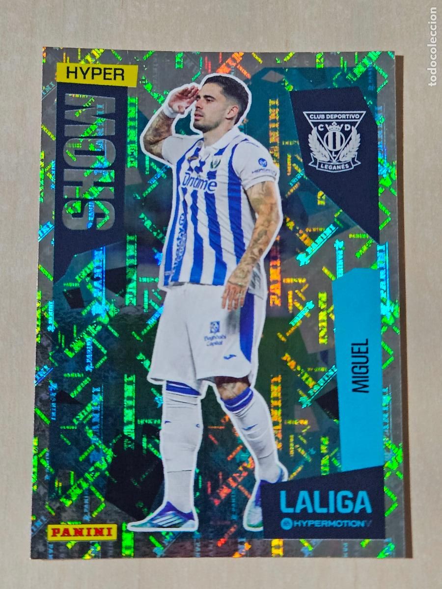 Cromos de Futebol: N&ordm; 430 MIGUEL - HYPER SHOW - LIGA HYPERMOTION 2025 2026 SEGUNDA DIVISION 25 26