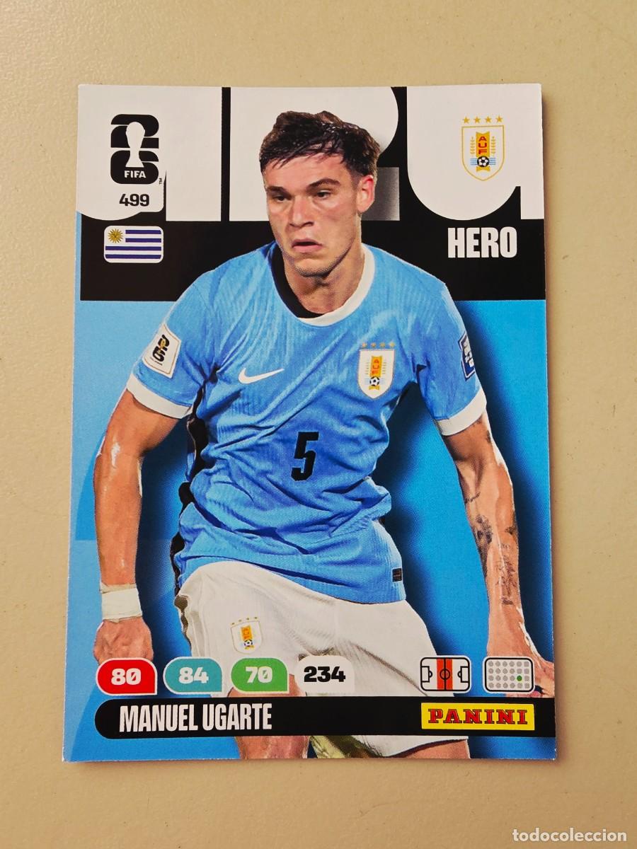 Cromos de F&uacute;tbol: 499 Manuel Ugarte, Hero, Uruguay, Adrenalyn XL Fifa World Cup 2026 Mundial 26