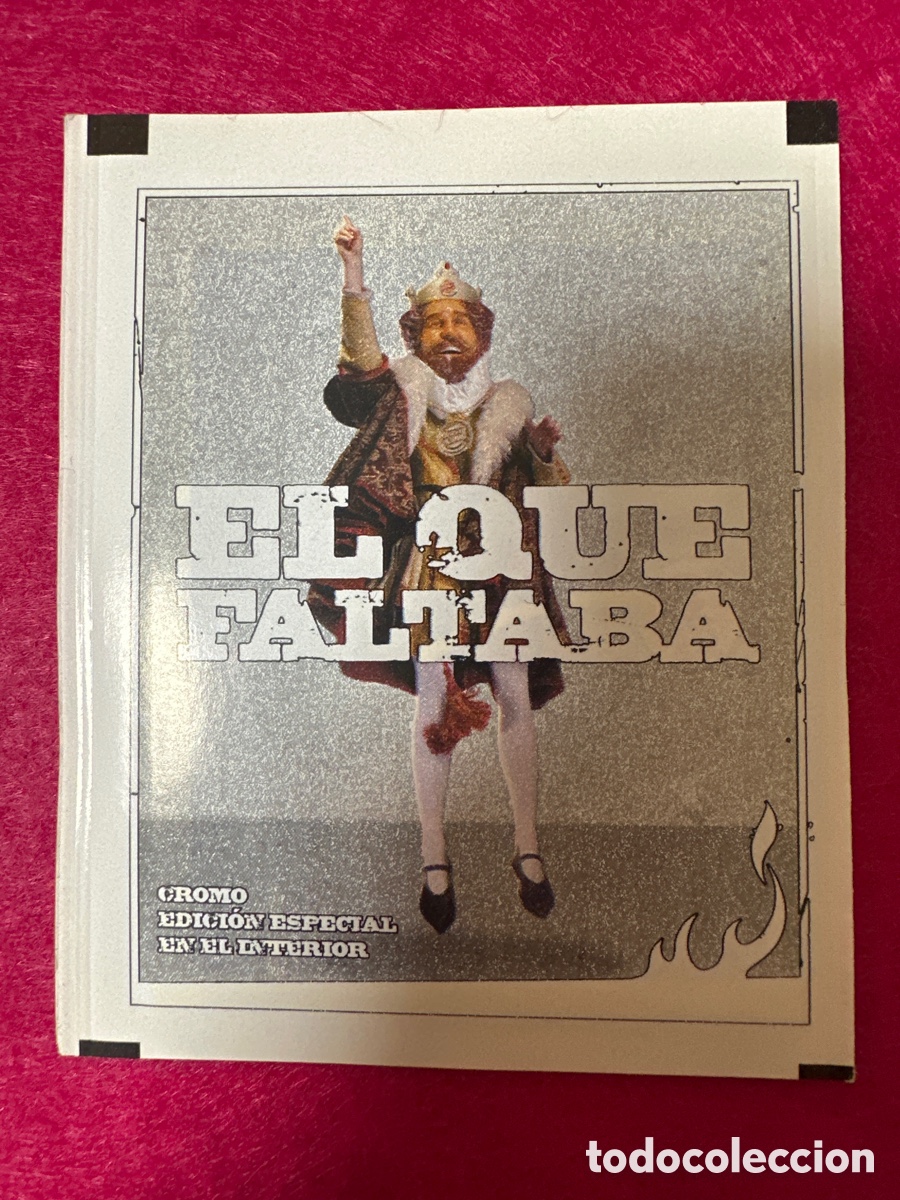 Fu&szlig;ball-Sticker: SOBRE SIN ABRIR BURGERKING&uml;EL QUE FALTABA&uml;LIGA ESTE 2010-11 10 11