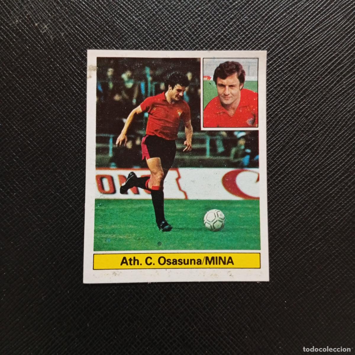 Cromos de F&uacute;tbol: MINA OSASUNA ESTE 1981 1982 CROMO FUTBOL LIGA 81 82 - DESPEGADO - A18 PG172