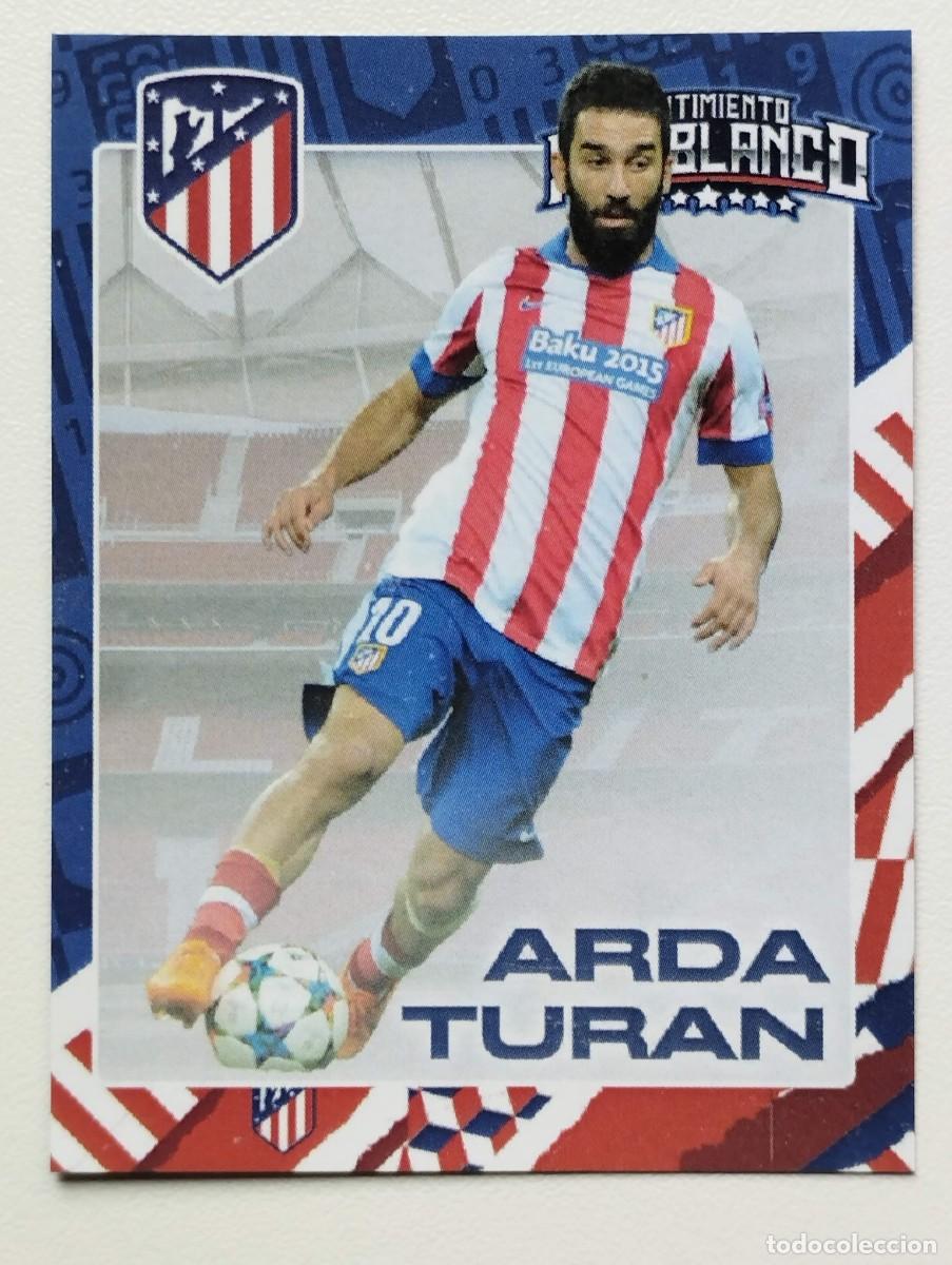Fu&szlig;ball-Sticker: CROMO ATLETICO DE MADRID - SENTIMIENTO ROJIBLANCO - CENTROCAMPIOSTAS - ARDA TURAN
