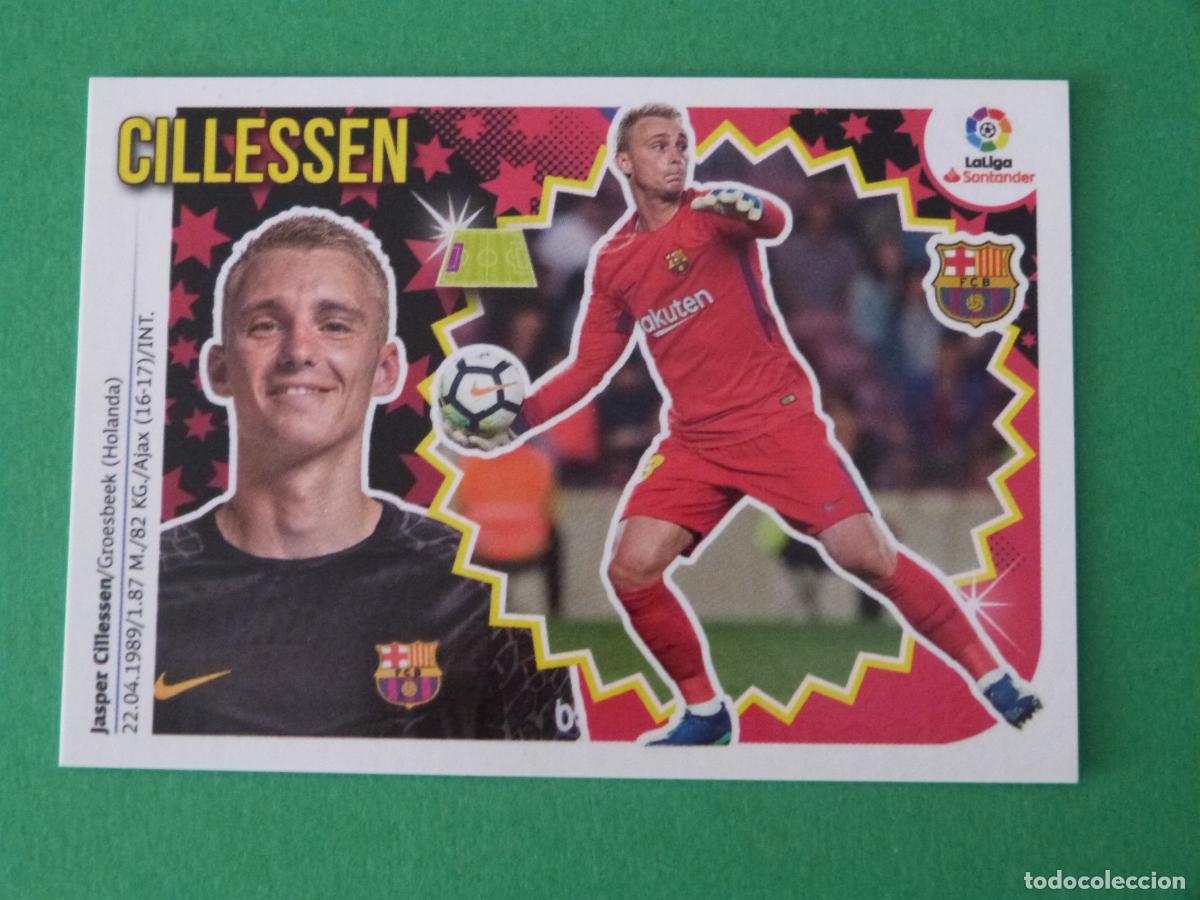 Cromos de f&uacute;tbol: CROMO FUTBOL CILLESSEN F.C. BARCELONA SIN PEGAR N&ordm; 2 LIGA ESTE 2018-2019/18-19 PANINI