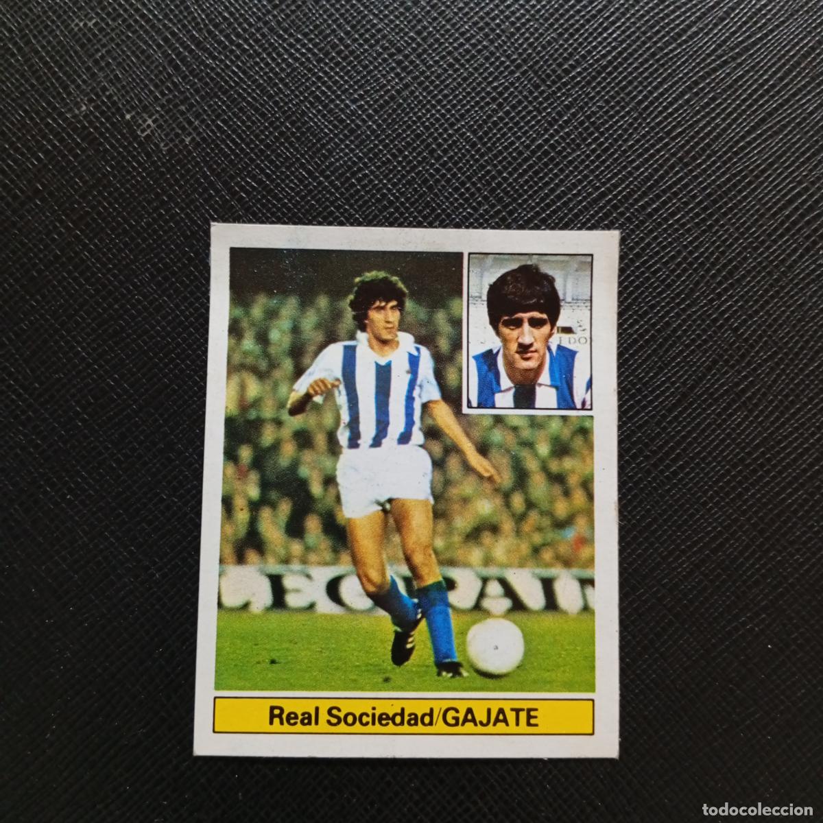 Cromos de F&uacute;tbol: GAJATE REAL SOCIEDAD ESTE 1981 1982 CROMO FUTBOL LIGA 81 82 - DESPEGADO - A18 PG181