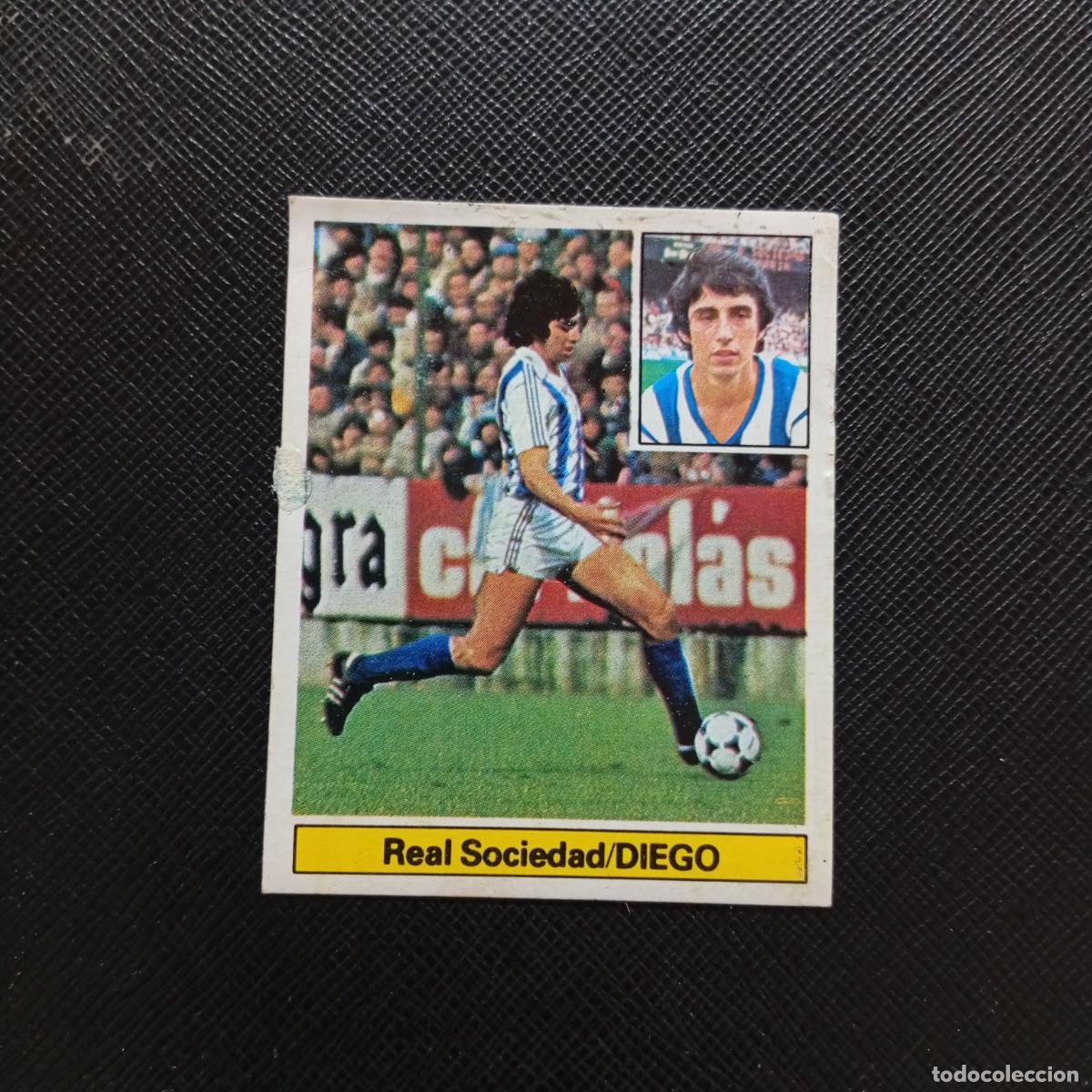 Cromos de F&uacute;tbol: DIEGO REAL SOCIEDAD ESTE 1981 1982 CROMO FUTBOL LIGA 81 82 - DESPEGADO - A18 PG199
