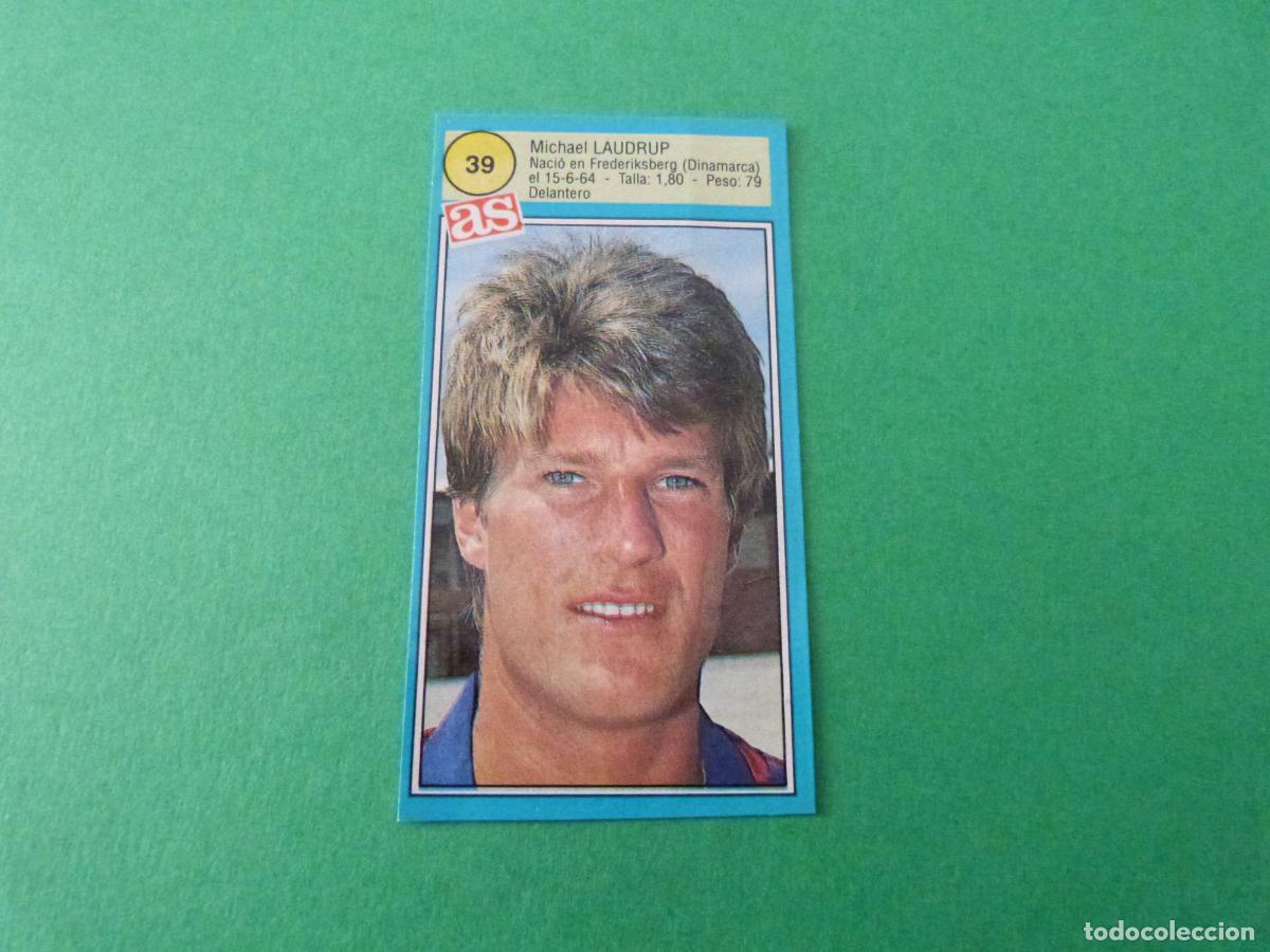 Cartes &agrave; collectionner de Football: CROMO FUTBOL LAUDRUP F.C. BARCELONA RECORTADO N&ordm; 39 ASES DE LA LIGA 1990-1991/90-91 DIARIO AS