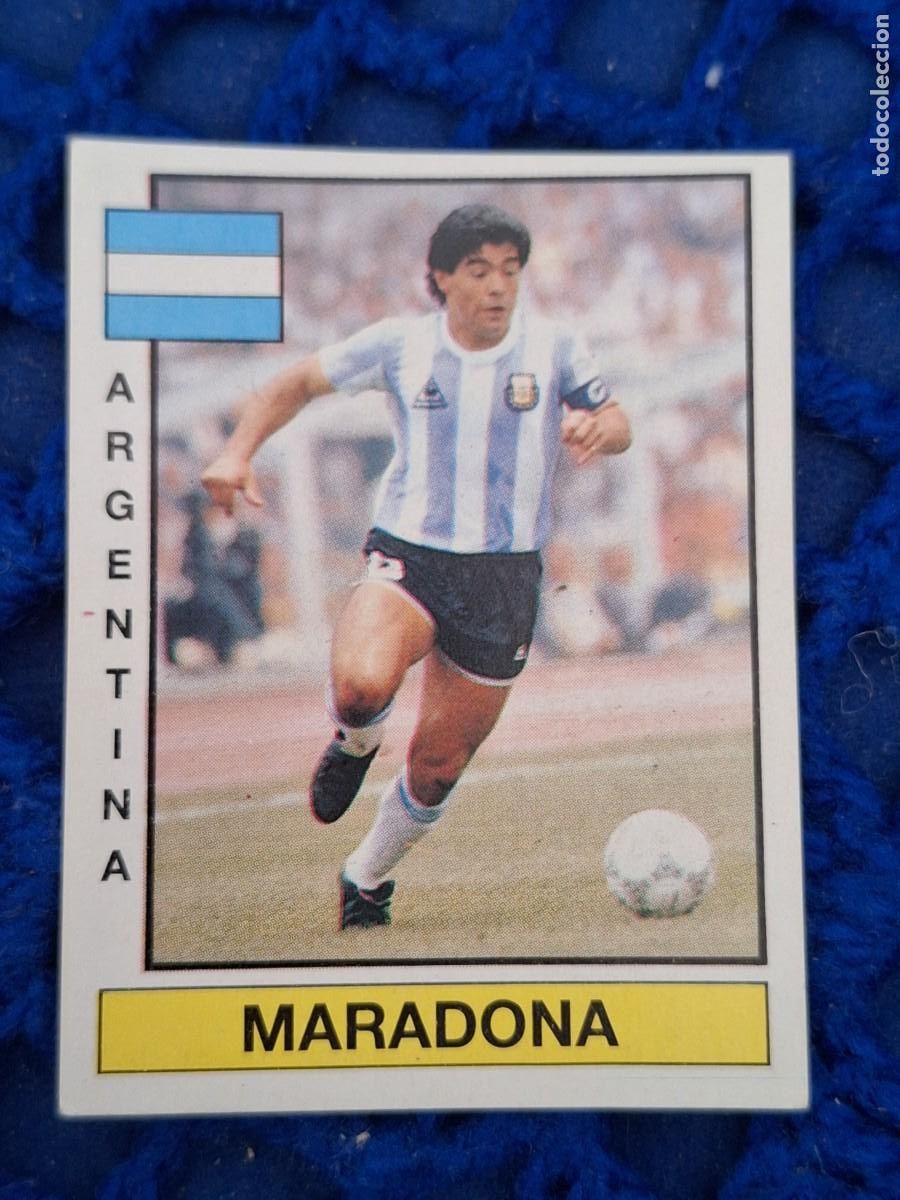 Figurine di Calcio: E Futbol 86 87 PANINI Argentina diego maradona mundial M&eacute;xico 86 Argentina NUNCA PEGADO