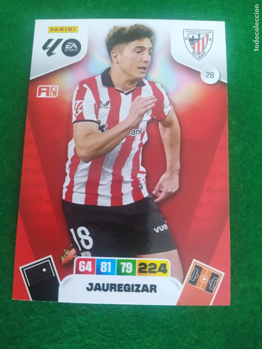 Football Stickers: adrenalyn xl 2025 2026 codigo sin activar athletic club n&ordm; 28 jauregizar