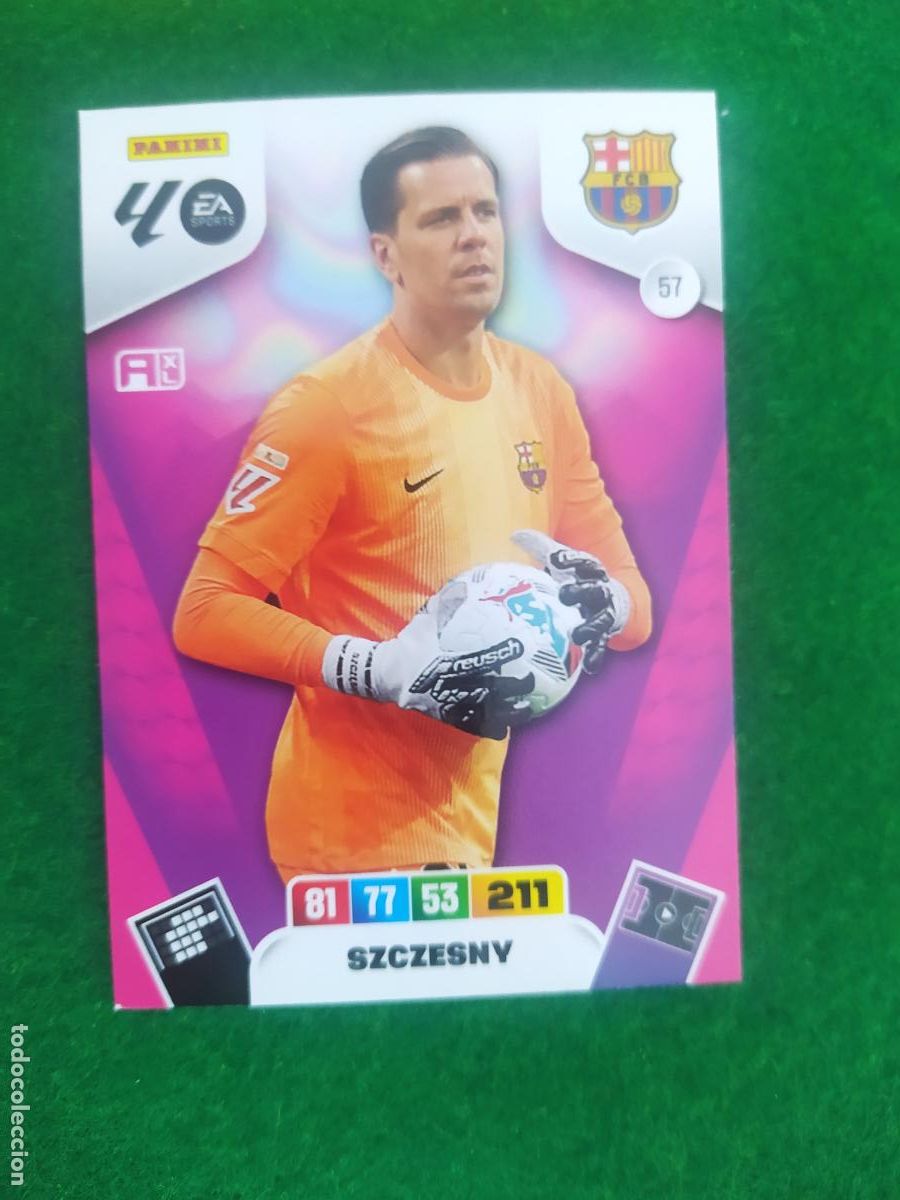 Football Stickers: adrenalyn xl 2025 2026 codigo sin activar fc barcelona n&ordm; 57 szczesny