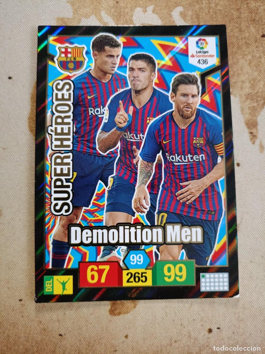 Cartes &agrave; collectionner de Football: # S&uacute;per H&eacute;roes 436 DEMOLITION M&Eacute;N Adrenalyn 2018-19