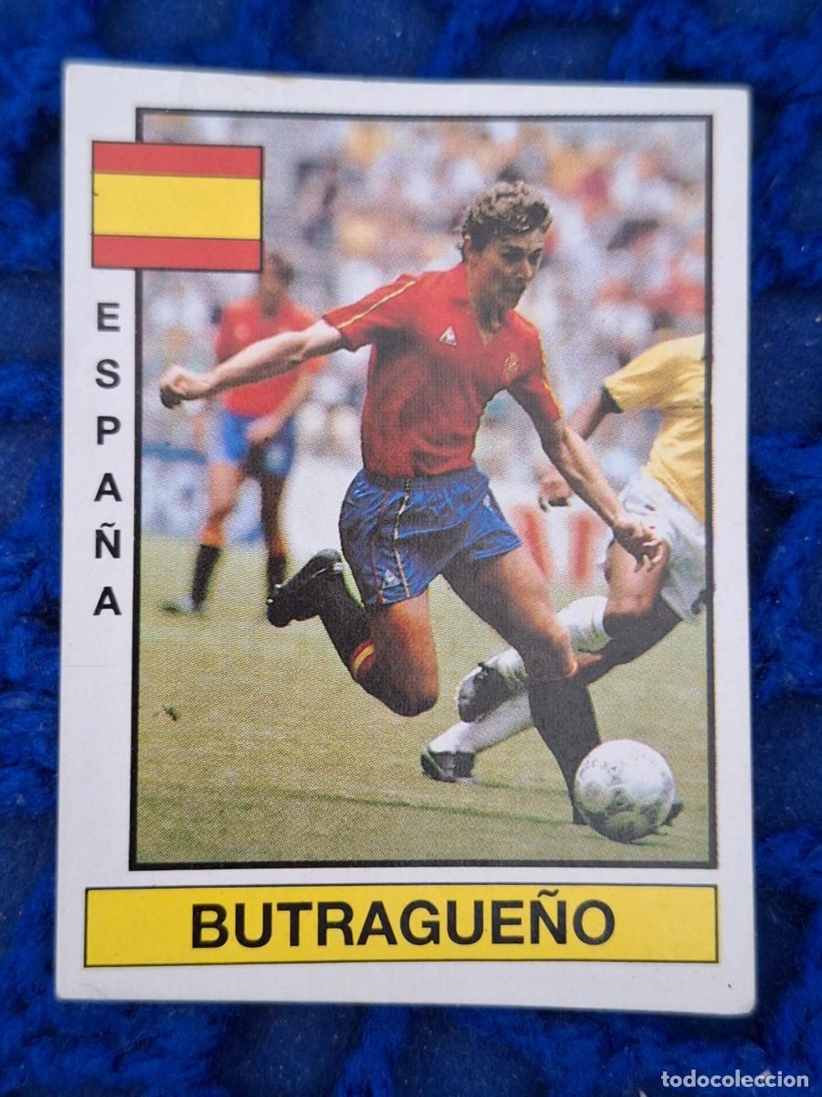 Cromos de F&uacute;tbol: E FUTBOL 87 86 87 PANINI NUNCA PEGADO EMILIO BUTRAGUE&Ntilde;O MEXICO 86 ESPA&Ntilde;A REAL MADRID