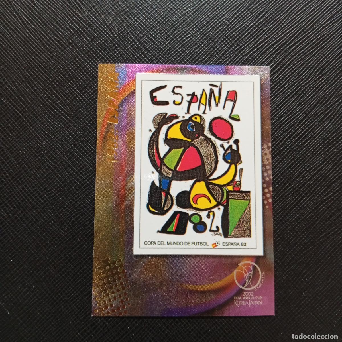 Football Stickers: 15 1982 ESPA&Ntilde;A LOGO PANINI TRADING CARD 2002 MUNDIAL KOREA FUTBOL 02 CROMO - A18 PG280