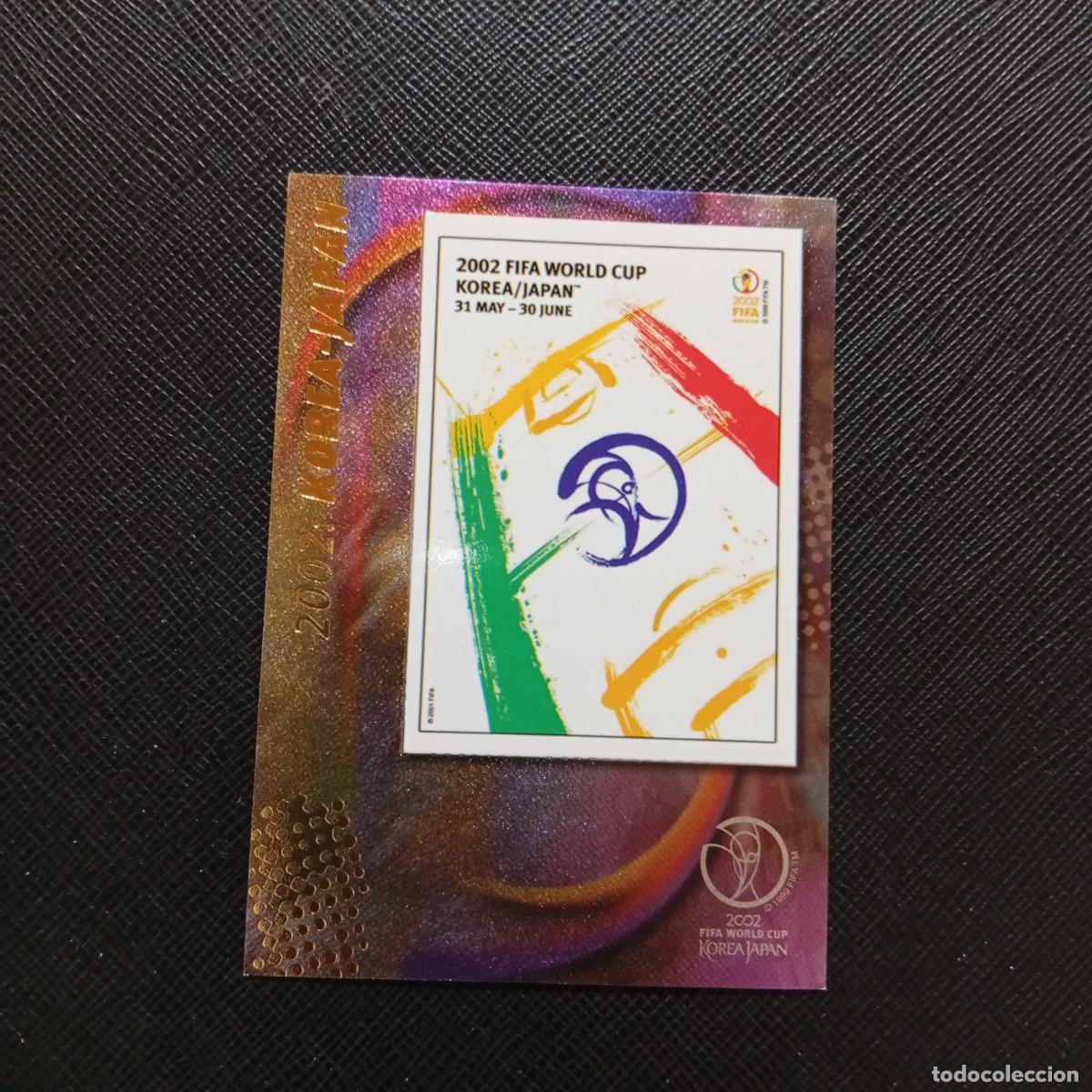 Football Stickers: 20 KOREA JAPON LOGO PANINI TRADING CARD 2002 MUNDIAL KOREA FUTBOL 02 CROMO - A18 PG289