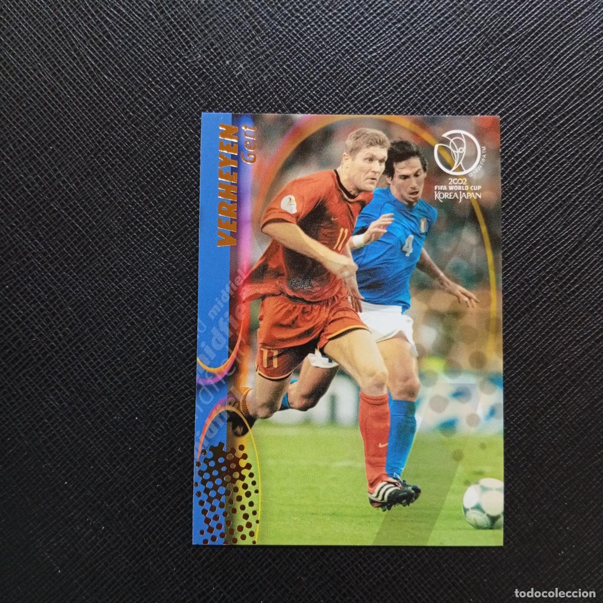 Football Stickers: 28 VERHEYEN BELGICA PANINI TRADING CARD 2002 MUNDIAL KOREA FUTBOL 02 CROMO - A18 PG298