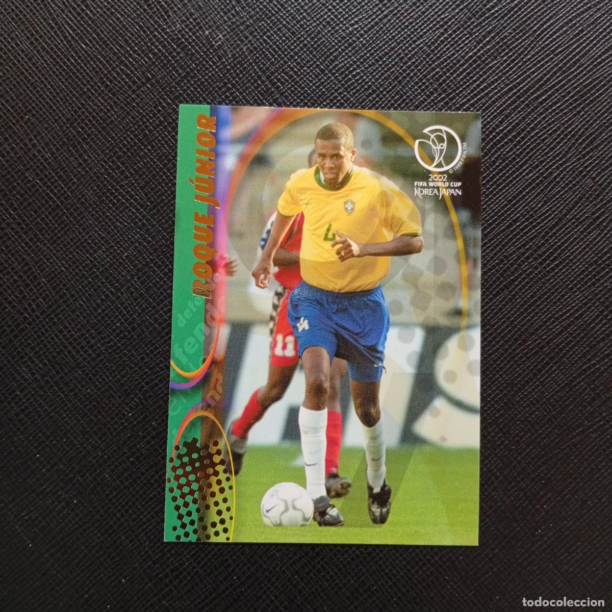 Football Stickers: 33 ROQUE JUNIOR BRASIL PANINI TRADING CARD 2002 MUNDIAL KOREA FUTBOL 02 CROMO - A18 PG307