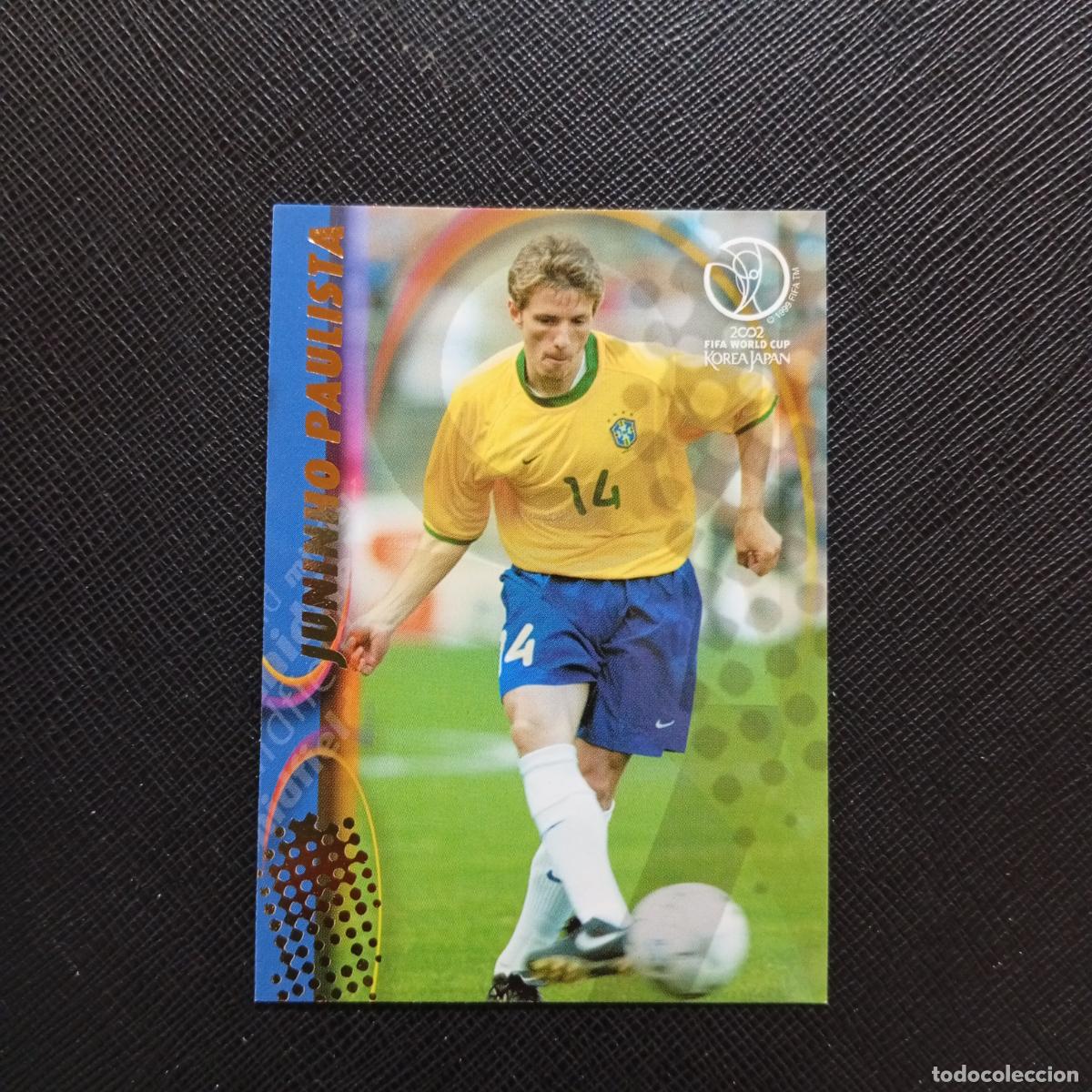 Football Stickers: 35 JUNINHO PAULISTA BRASIL PANINI TRADING CARD 2002 MUNDIAL KOREA FUTBOL 02 CROMO - A18 PG307