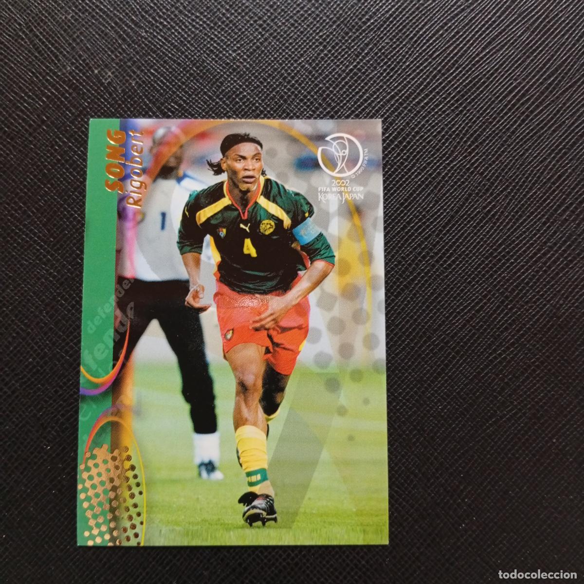 Cromos de F&uacute;tbol: 38 SONG CAMERUN PANINI TRADING CARD 2002 MUNDIAL KOREA FUTBOL 02 CROMO - A18 PG307
