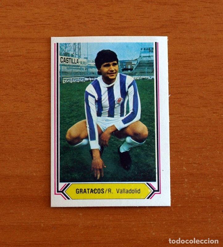 Cromos de F&uacute;tbol: Real Valladolid - Gratacos - Ediciones Este Liga 1980-1981, 80-81 - Cromo Nunca pegado